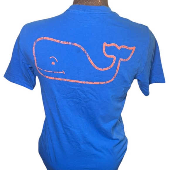 Vineyard Vines Blue Short Sleeve Tee Size XS - Picture 6 of 13
